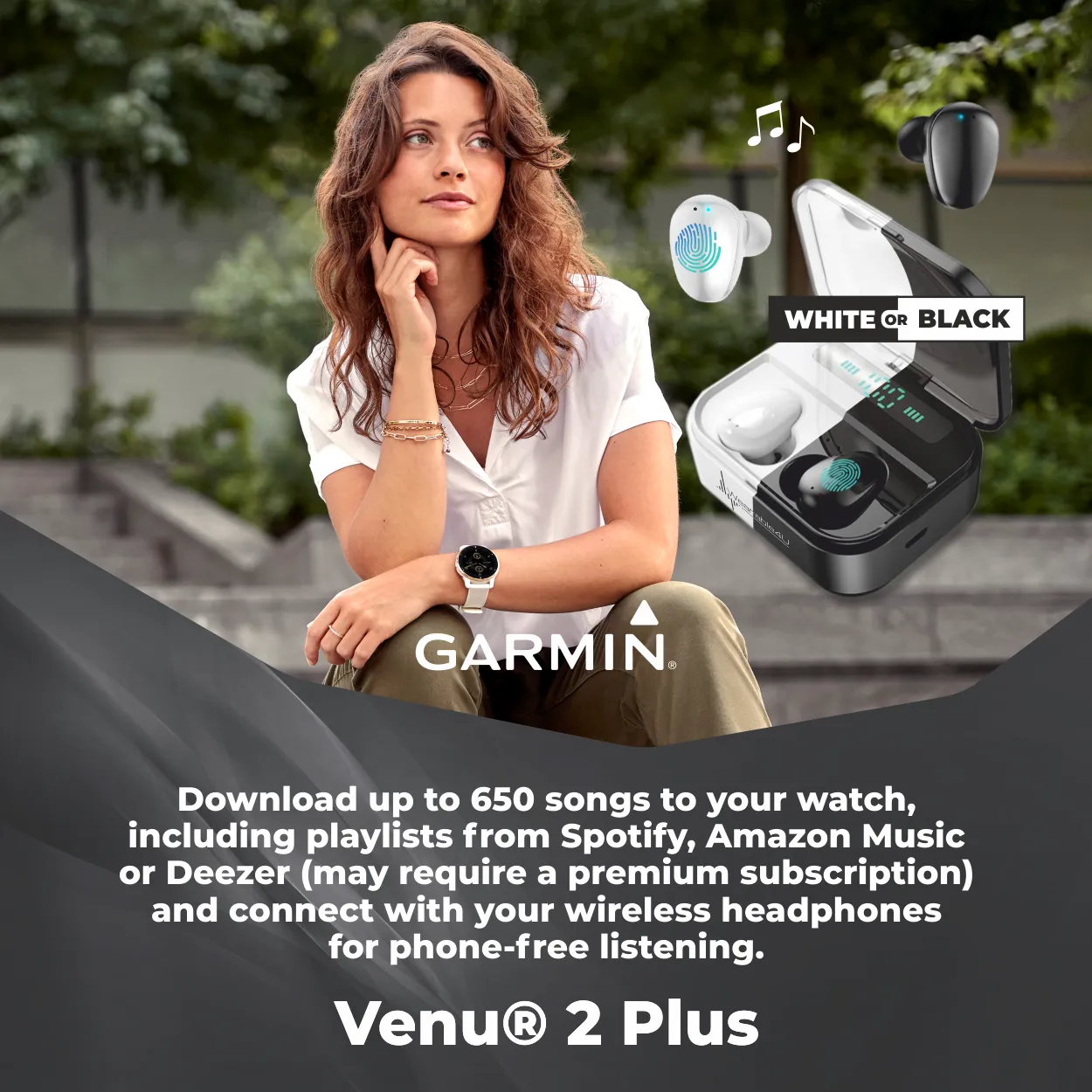 Garmin Venu 2 Plus GPS Multisport Smartwatch