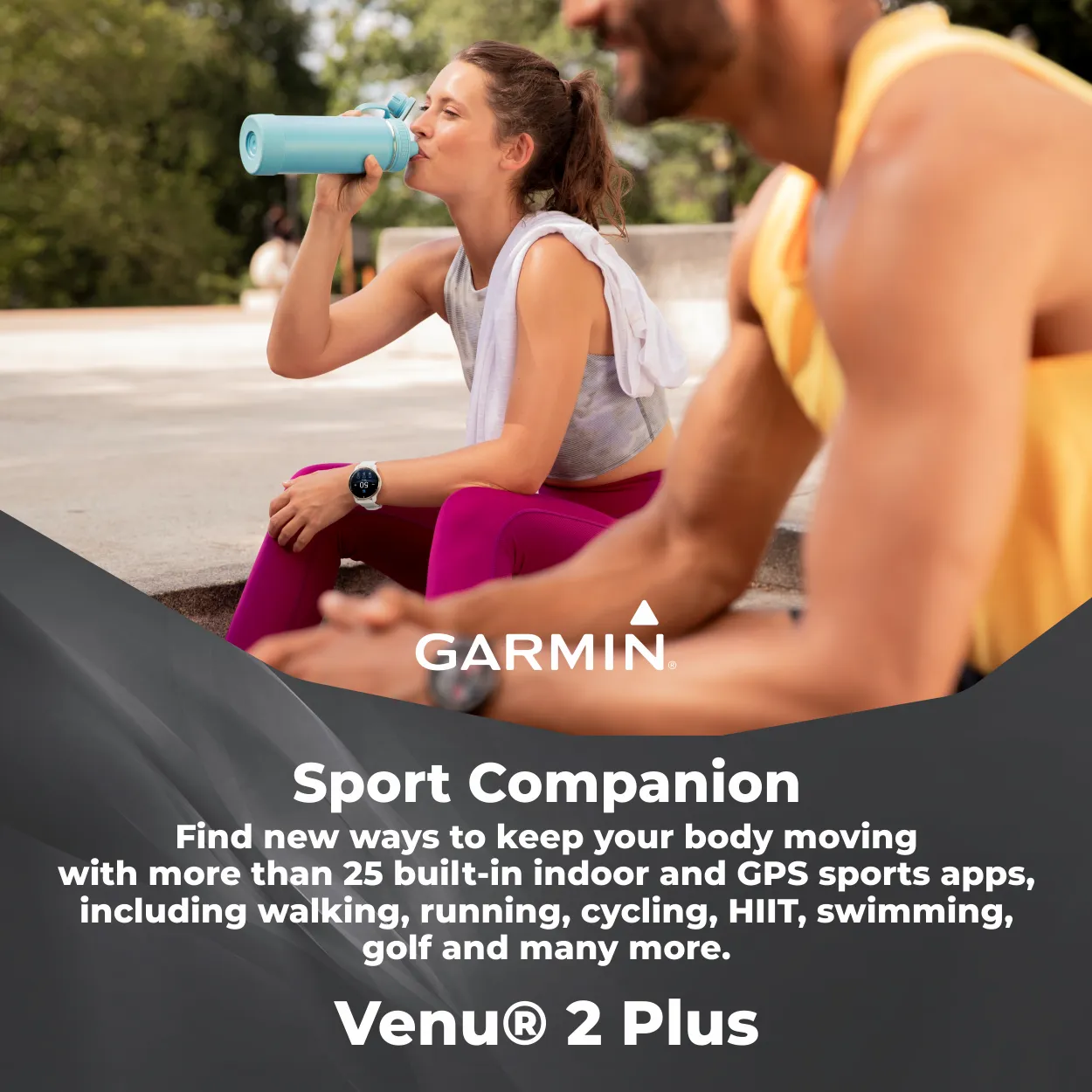 Garmin Venu 2 Plus GPS Multisport Smartwatch