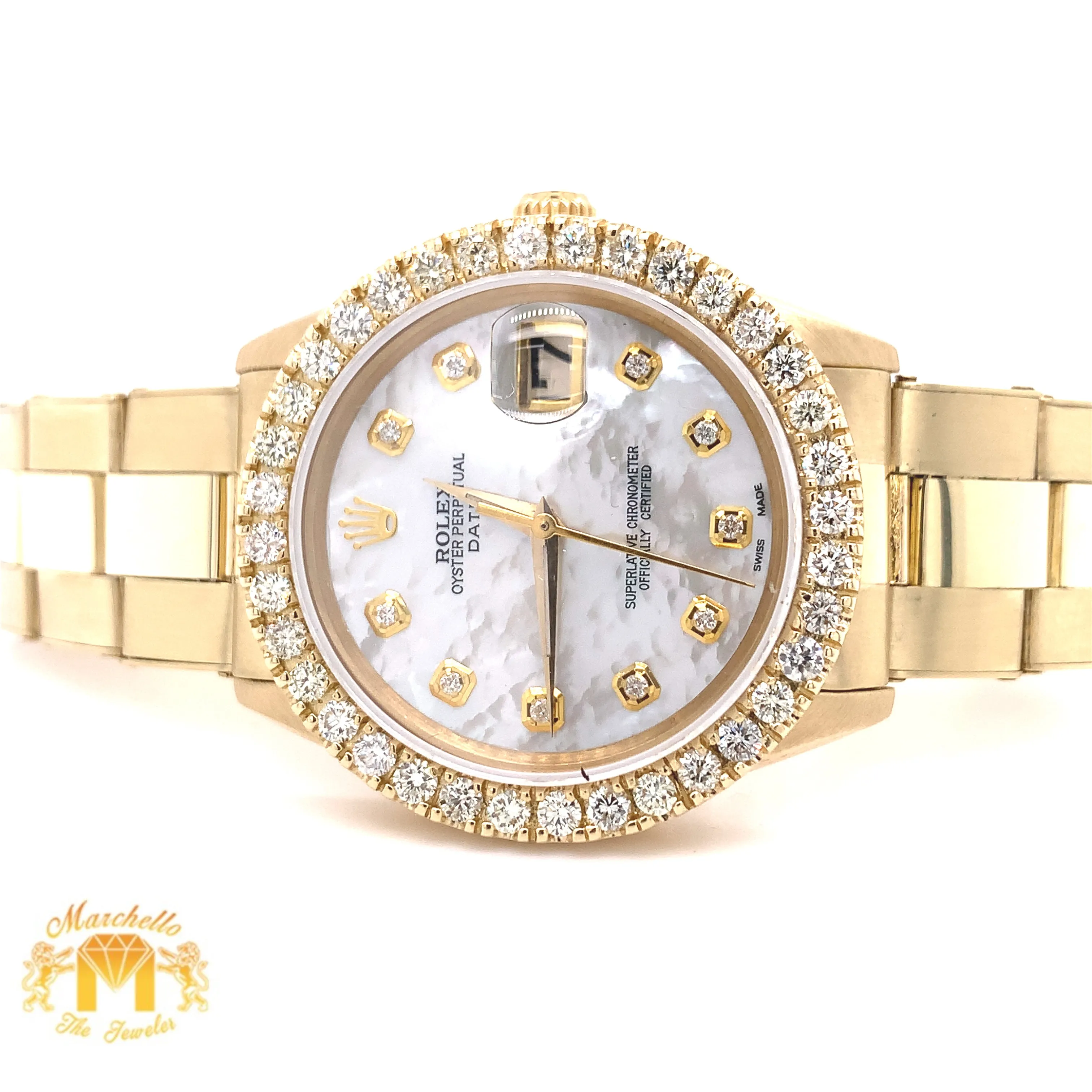 Gold and Diamond Rolex Watch (His and Hers Set)