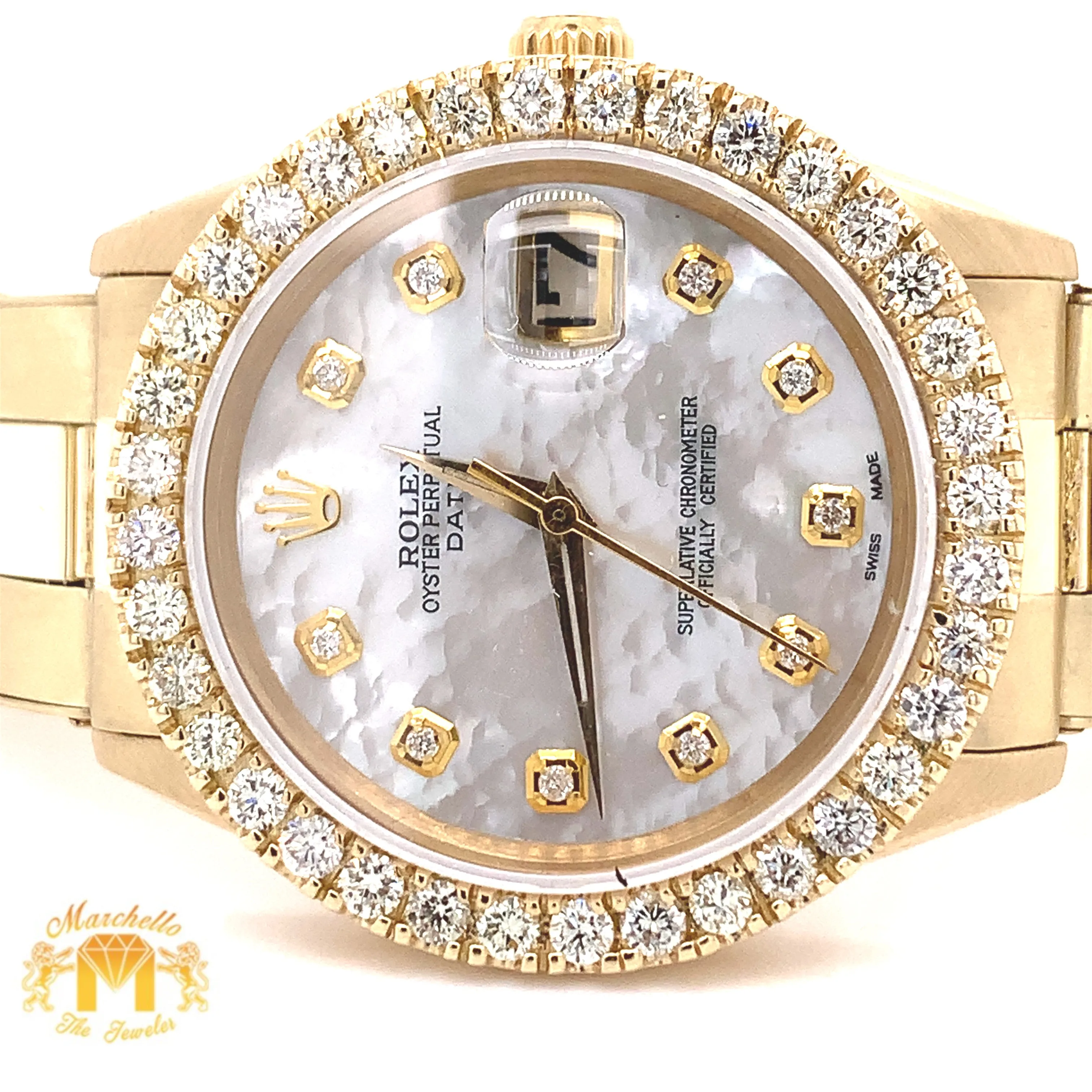 Gold and Diamond Rolex Watch (His and Hers Set)