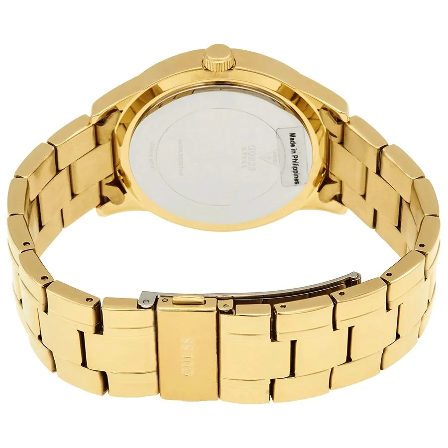 Guess Bedazzle Quartz Crystal Gold Dial Ladies Watch W1097L2