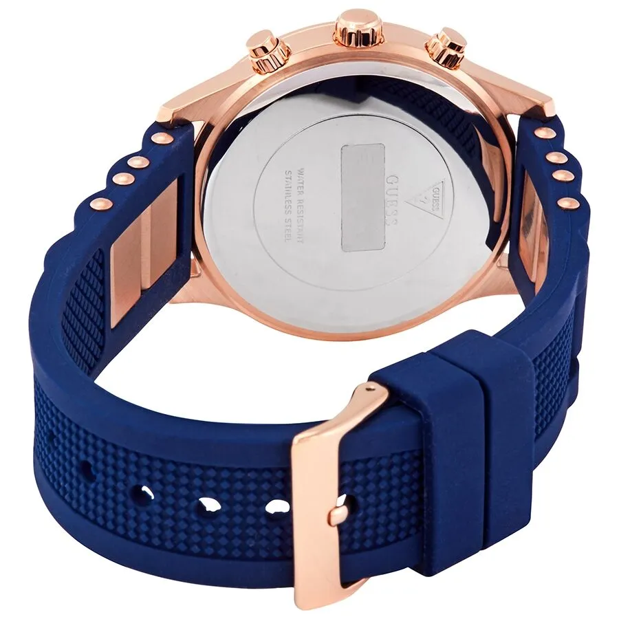 Guess Breeze Quartz Diamond Blue Dial Ladies Watch W1234L4