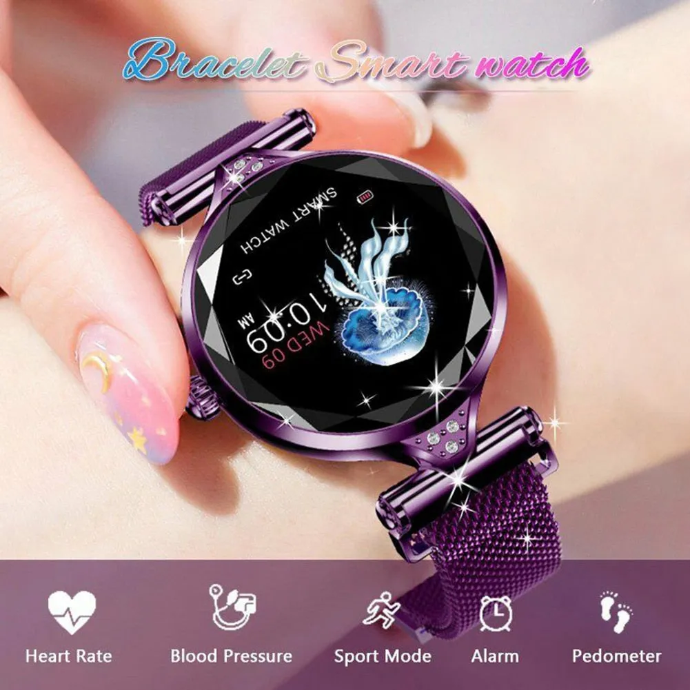 H2 Women Smart Bracelet - Fashionable Watch with Female Health Features