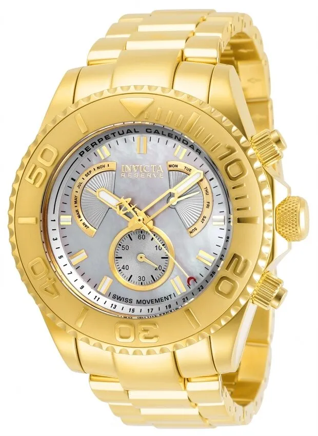 Invicta Pro Diver Perpetual Chronograph Quartz Men's Watch 29965