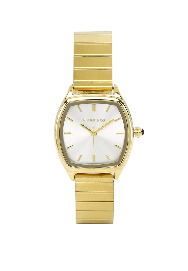 Kendall Gold Stainless Steel Analogue Watch (Gold)
