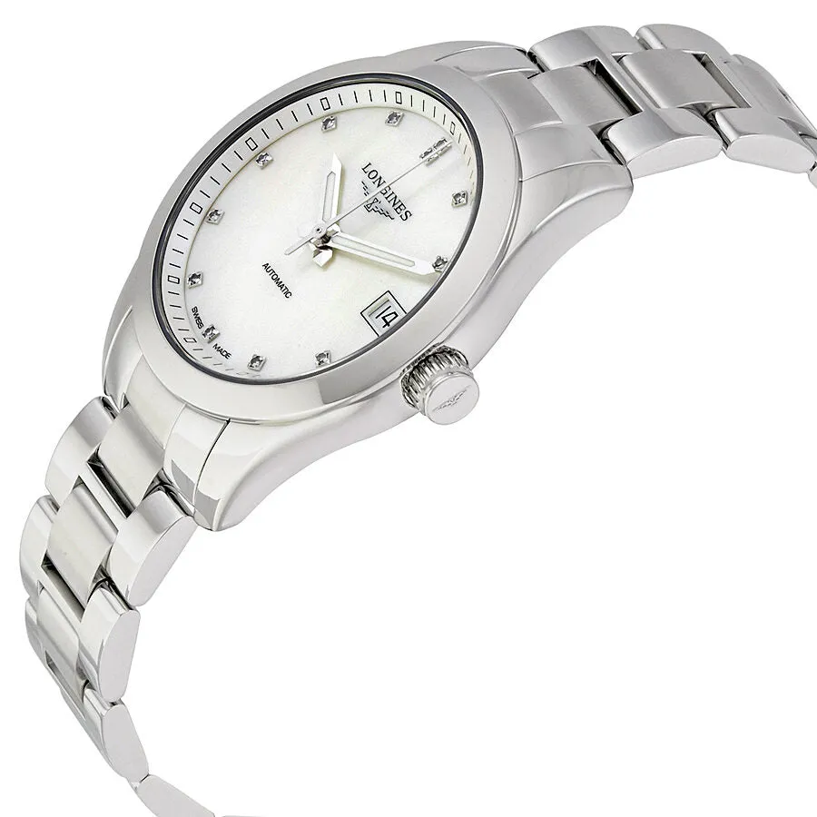Longines Conquest Classic Automatic Mother of Pearl Dial Ladies Watch L23854876