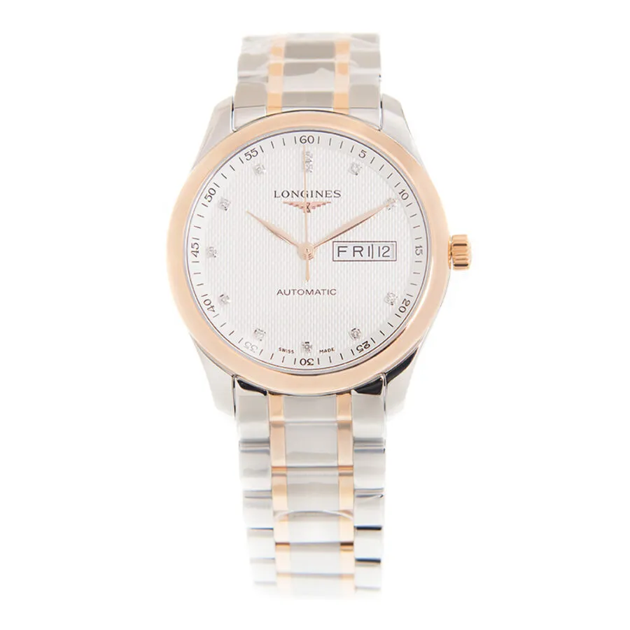 Longines Master Collection Automatic Diamond White Dial Men's Watch L2.755.5.97.7