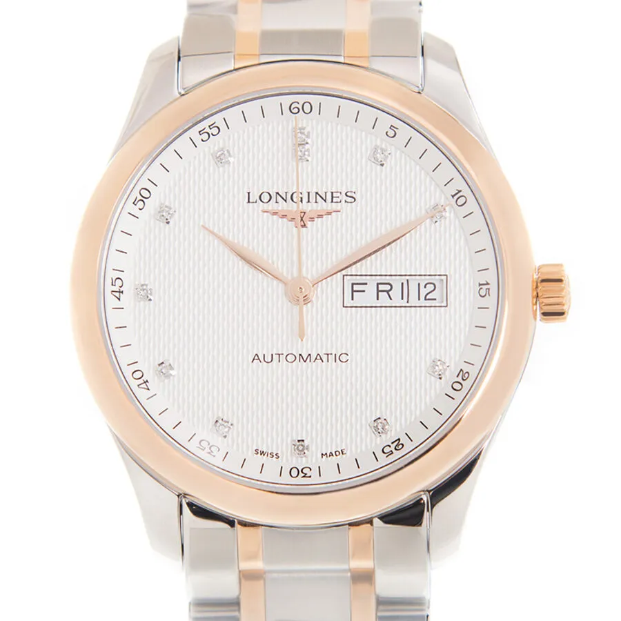Longines Master Collection Automatic Diamond White Dial Men's Watch L2.755.5.97.7