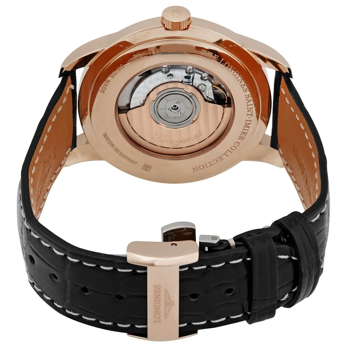 Longines Saint-Imier Collection 18kt Rose Gold Automatic Men's Watch L2.766.8.59.3