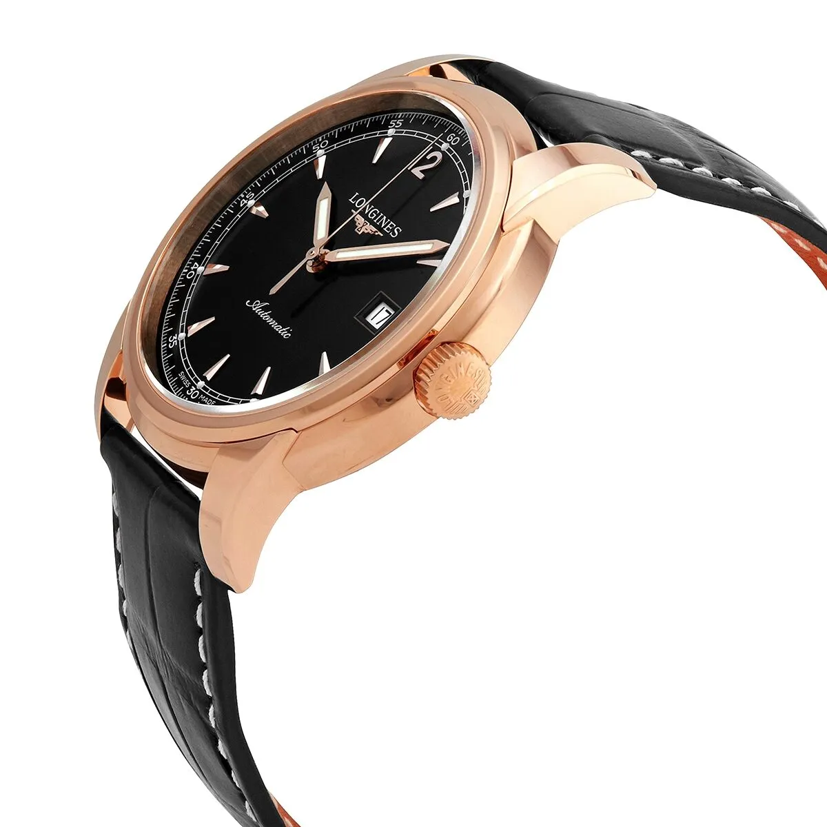 Longines Saint-Imier Collection 18kt Rose Gold Automatic Men's Watch L2.766.8.59.3