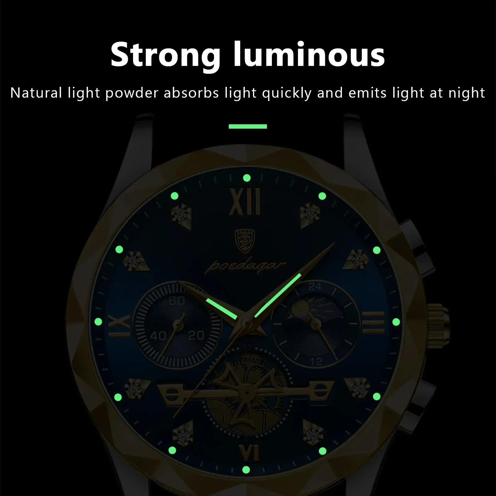 **Luxury Men's Quartz Watches**
