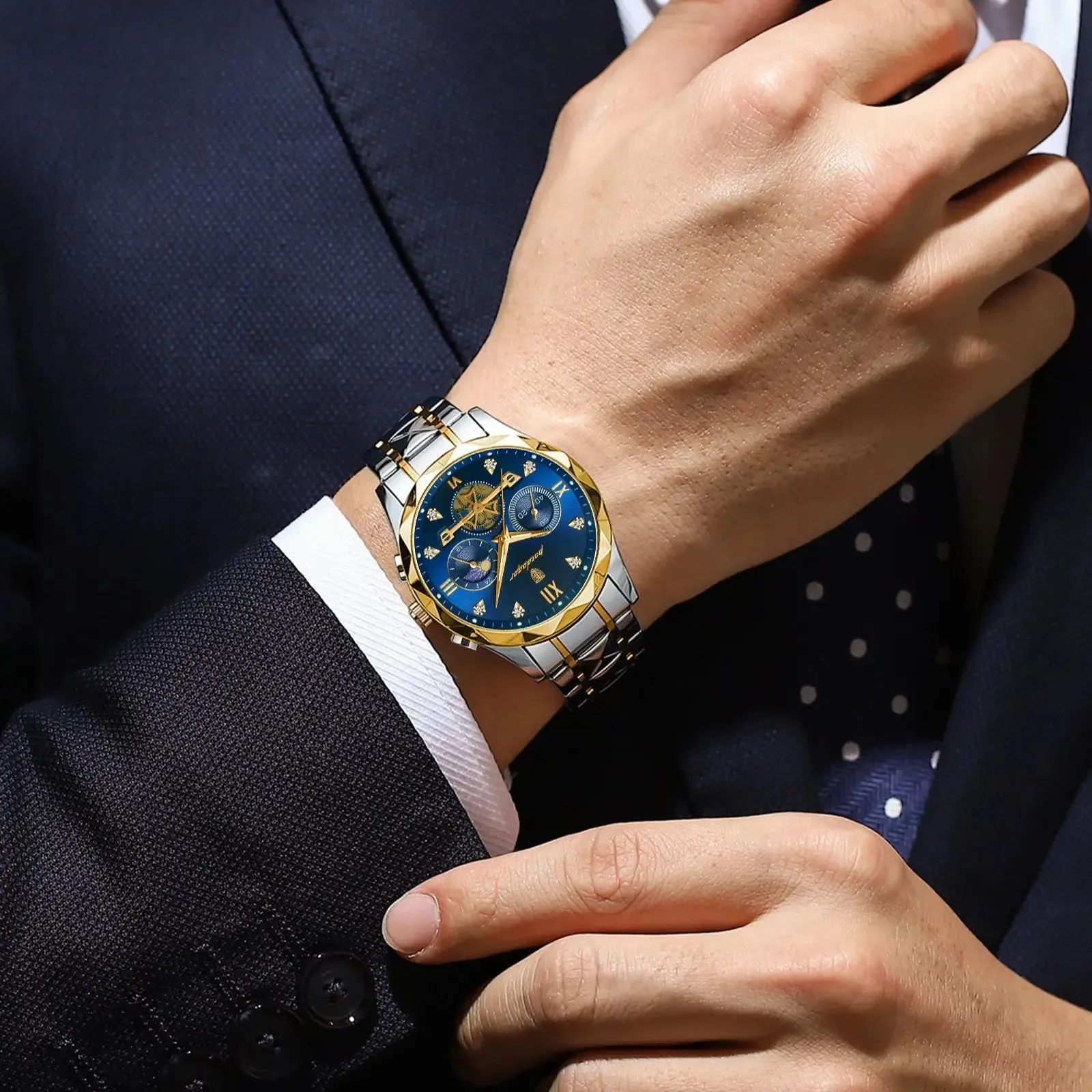 **Luxury Men's Quartz Watches**