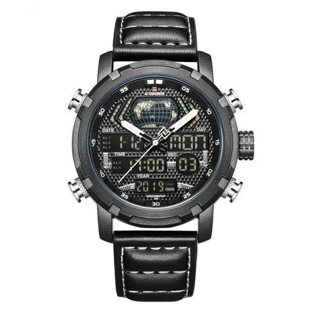 Luxury Sports Leather Watch