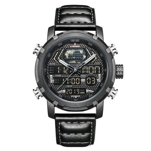 Luxury Sports Leather Watch