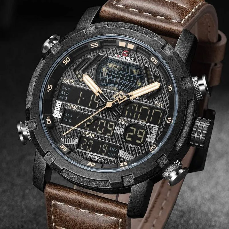 Luxury Sports Leather Watch