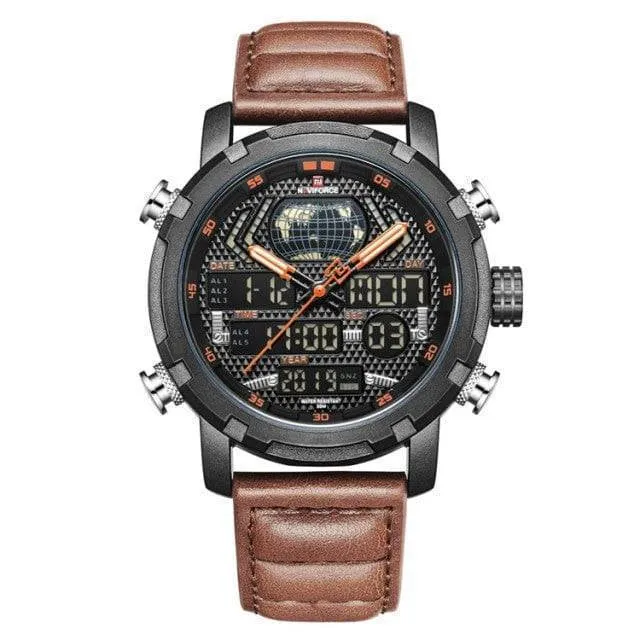 Luxury Sports Leather Watch