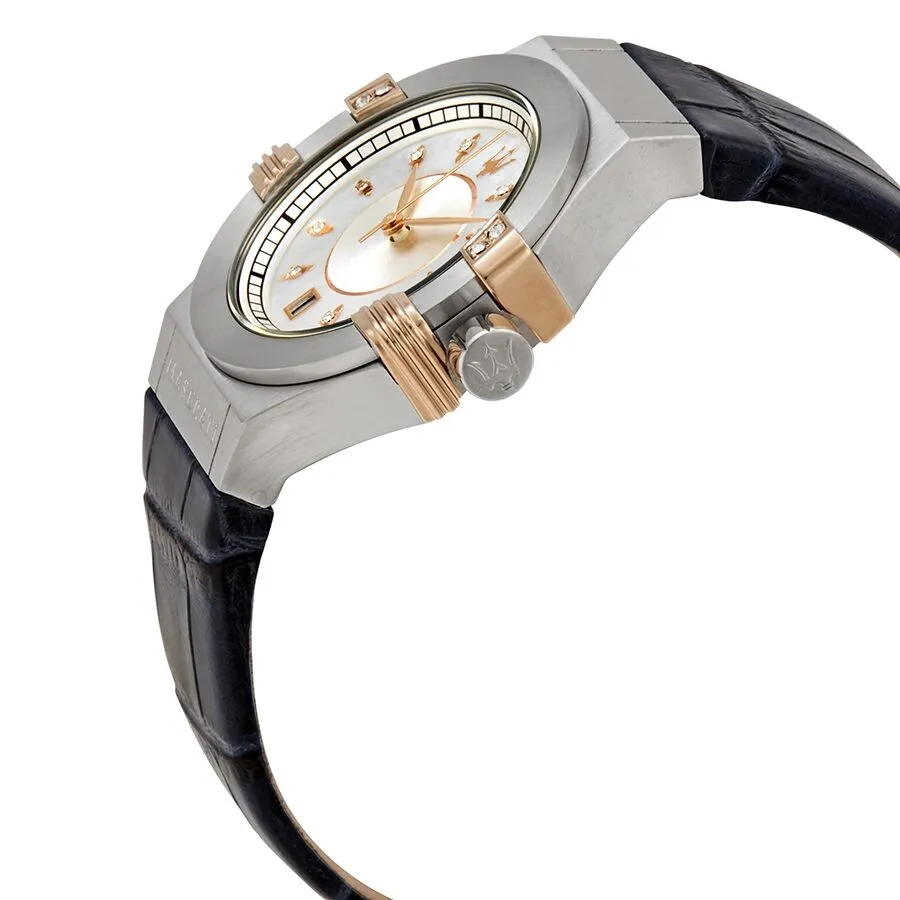 Maserati Potenza Diamond Silver Dial Ladies Watch R8851108502