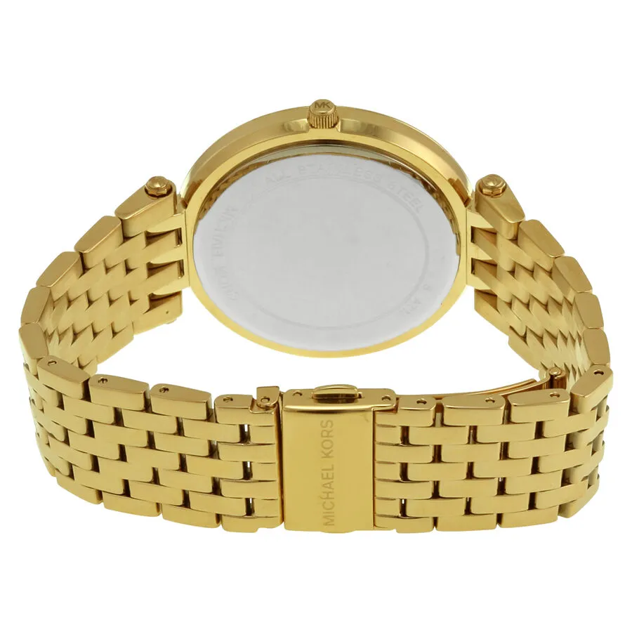 Michael Kors Darci Blue Dial Gold-tone Ladies Watch MK3406