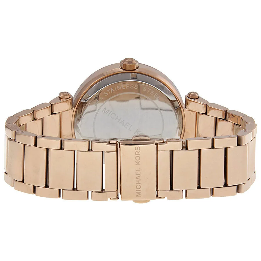 Michael Kors Parker Dial Rose Gold-tone Ladies Watch MK5865
