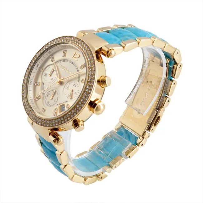 Michael Kors Parker Gold Tone Women's Watch MK6364