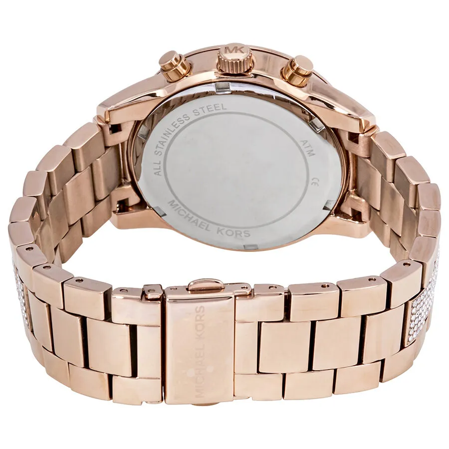 Michael Kors Ritz Pave Chronograph Crystal Ladies Watch MK6485