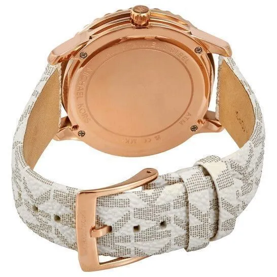 Michael Kors Runway Quartz Rose Dial Ladies Watch MK6980