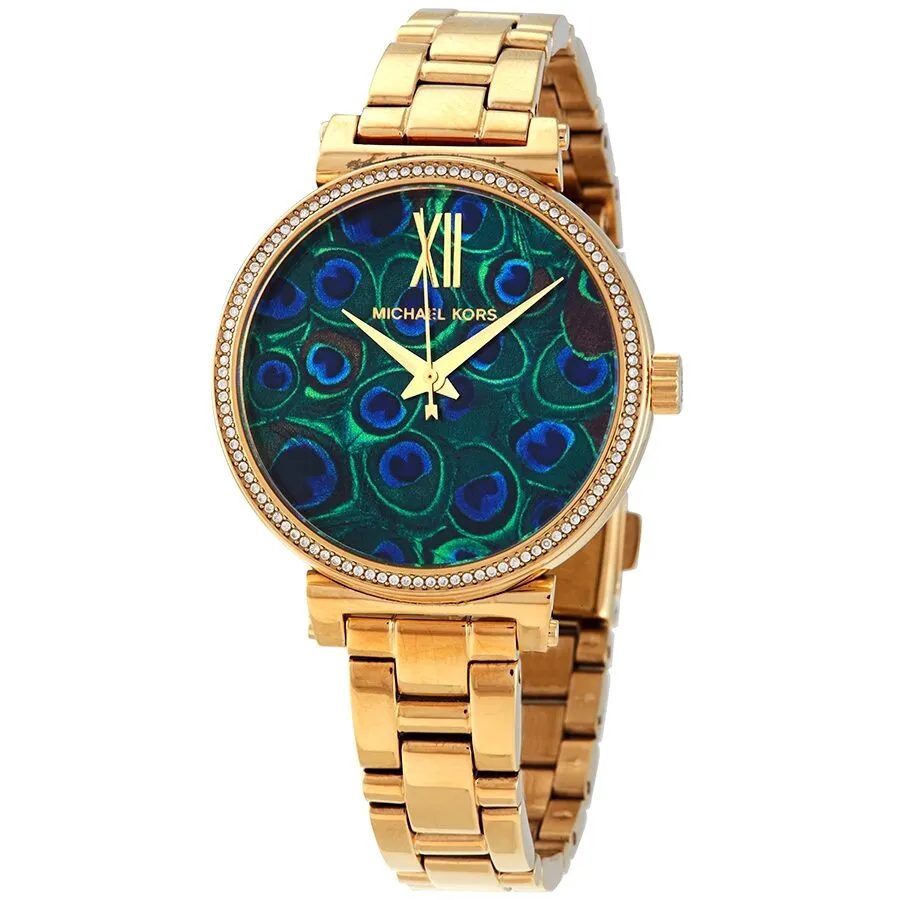 Michael Kors Sofie Quartz Crystal Ladies Watch MK3946