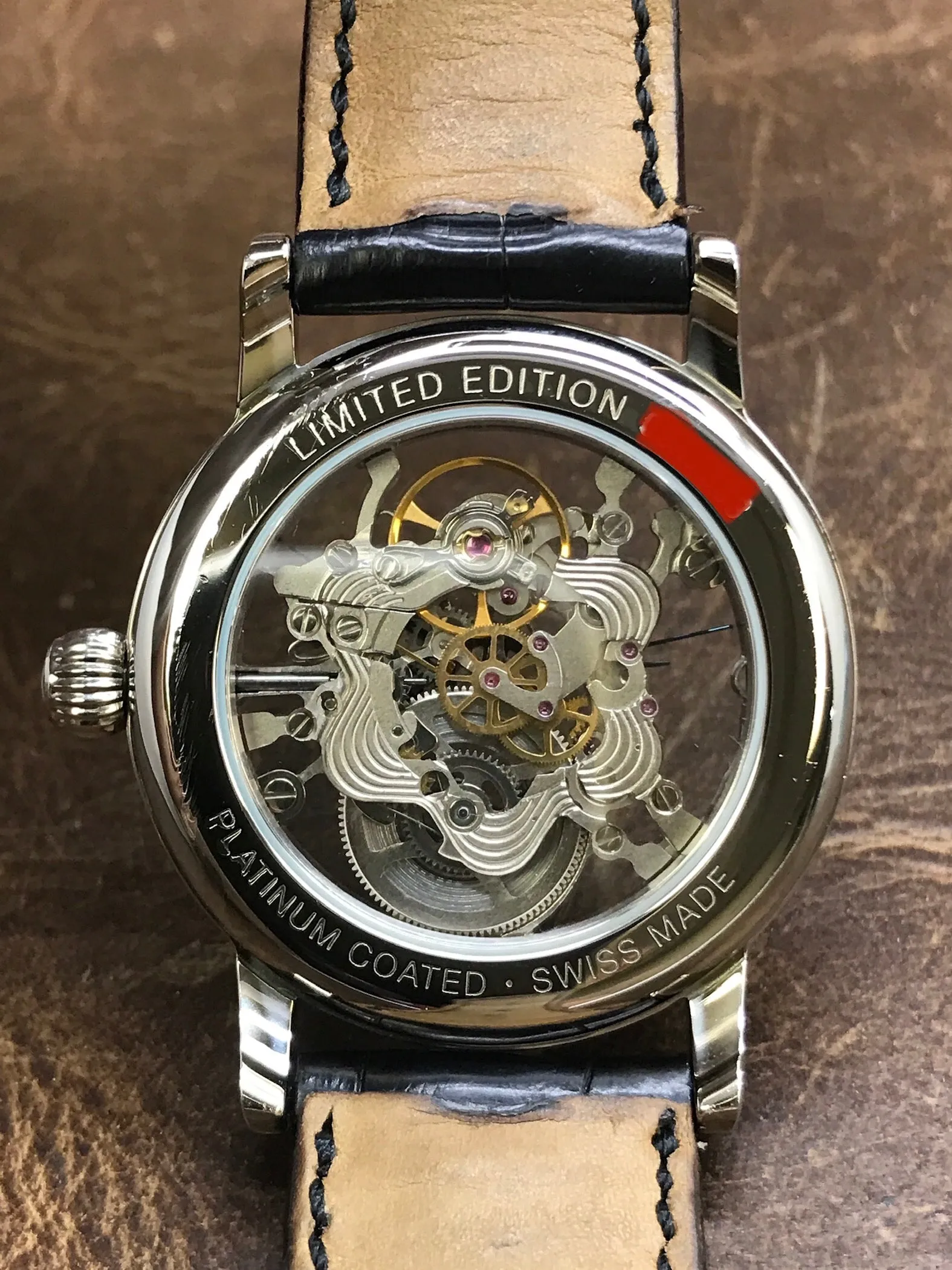 Montblanc Skeleton Star 29127 Skeletonized Dial Manual Wind Women's Watch