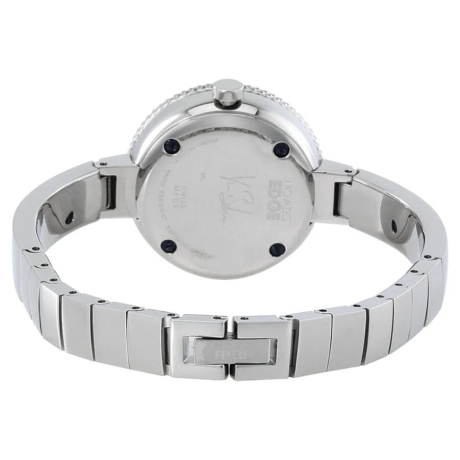 Movado Edge Blue Dial Bangle Ladies Watch 3680028