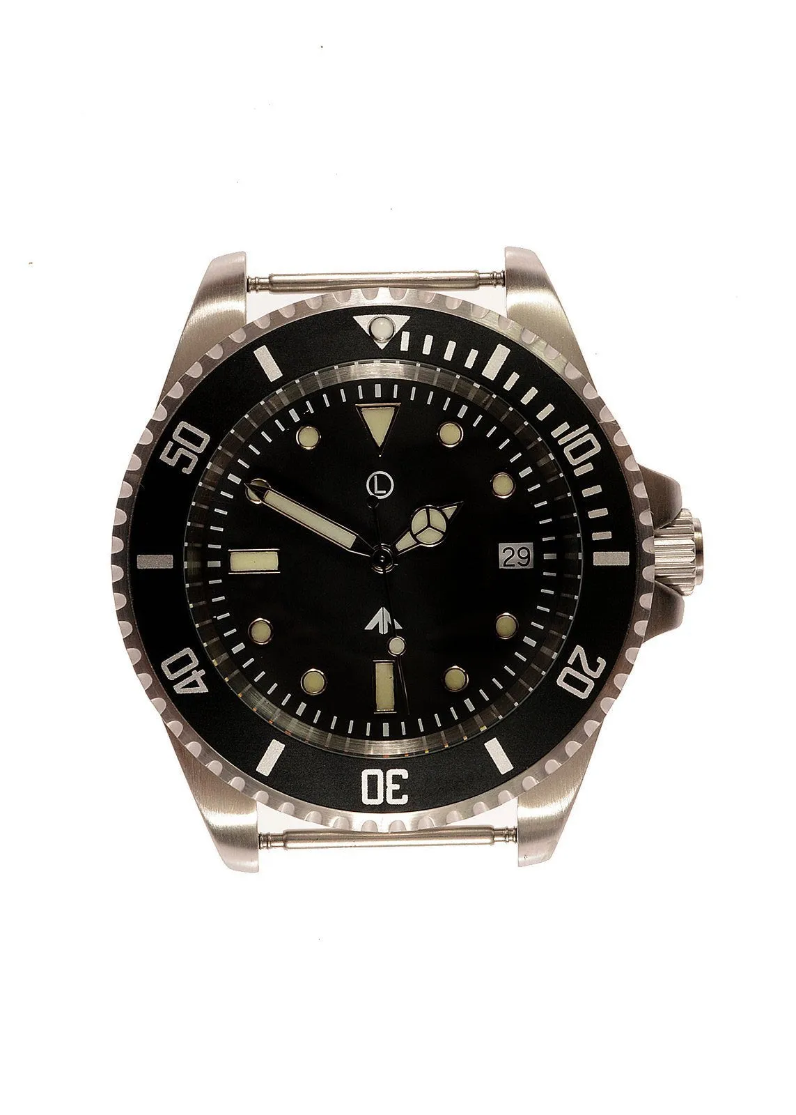 MWC 24 Jewel 300m Automatic Military Divers Watch with Sapphire Crystal and Ceramic Bezel on a NATO Webbing Strap