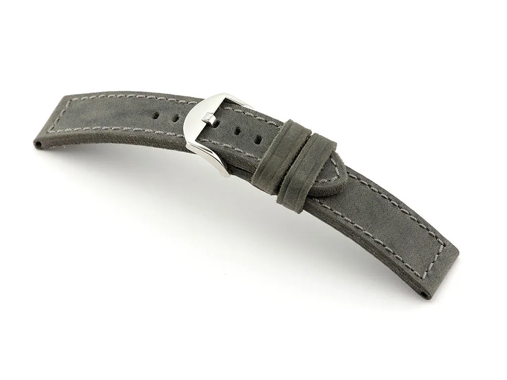 New Hampton - Stone Grey - Vintage Leather