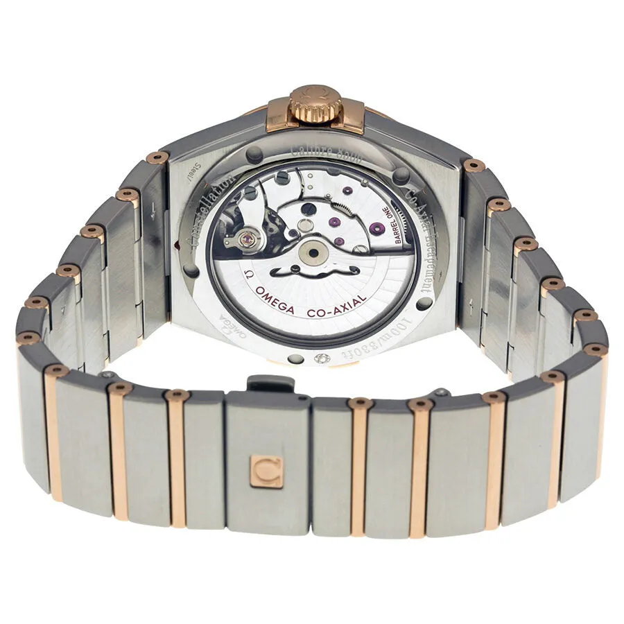 Omega Constellation Automatic Grey Dial Steel and 18kt Rose GoldMens Watch 123.20.38.21.06.002