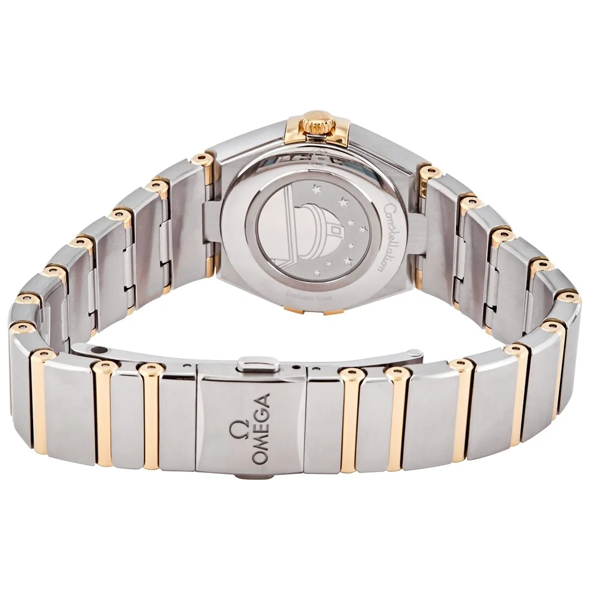 Omega Constellation Manhattan Quartz Diamond White Mther of Pearl Dial Ladies Watch 131.20.25.60.55.002