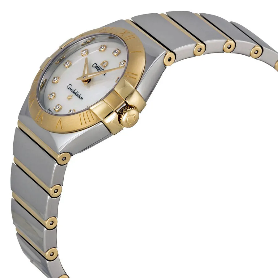Omega Constellation Mother of Pearl Dial Ladies Watch 12320276055004 123.20.27.60.55.004