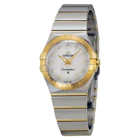 Omega Constellation Mother of Pearl Dial Ladies Watch 12320276055004 123.20.27.60.55.004
