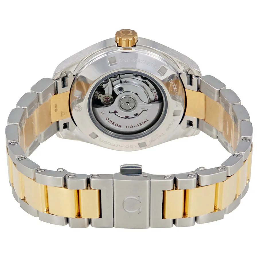 Omega Seamaster Aqua Terra Automatic Diamond White Mother of Pearl Dial Ladies Watch 23120342055002