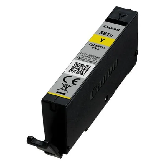 Original Bläckpatron Canon Cli-581Y Xl 2051C001 Xl Gul