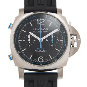 Panerai Luminor 1950 PCYC Flyback Chronograph Automatic Black Dial Men's Watch PAM00764