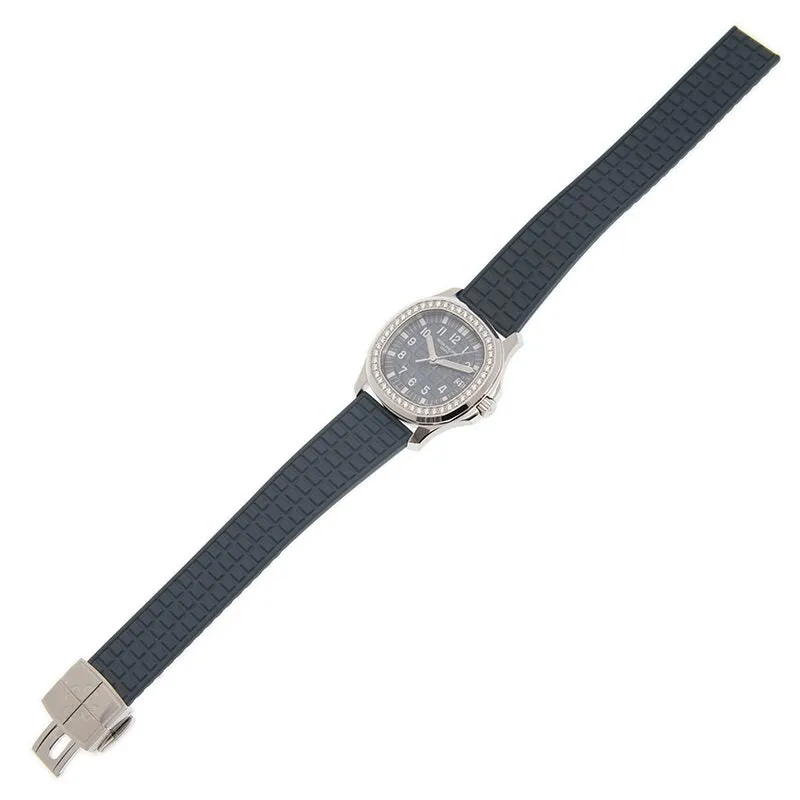 Patek Philippe Aquanaut Luce Quartz Diamond Blue Dial Ladies Watch 5067A-025