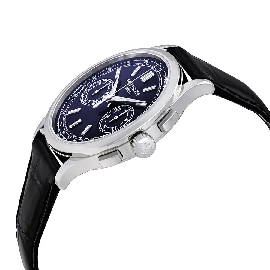 Patek Philippe Complications Chronograph Blue Dial Men's Watch 5170P-001