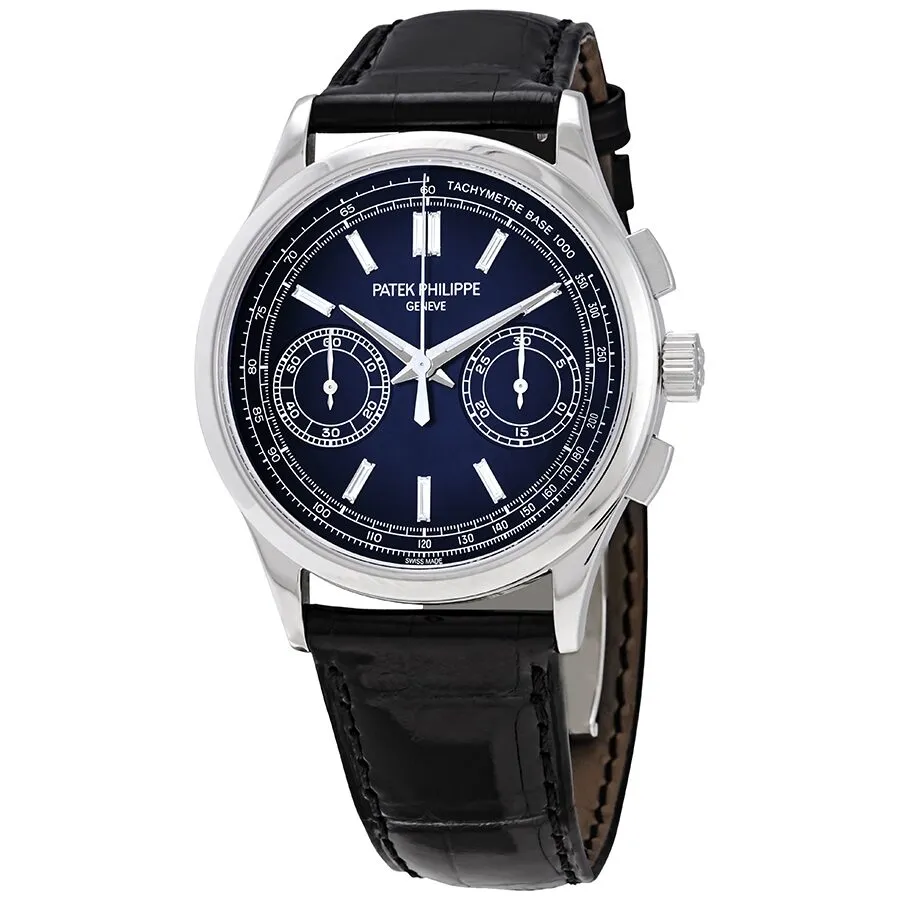 Patek Philippe Complications Chronograph Blue Dial Men's Watch 5170P-001