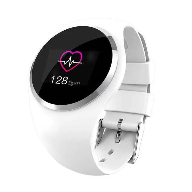 "SCOMAS" Upgrade Fashion HR Blood Pressure Monitor Women Physiological Reminder  Android IOS