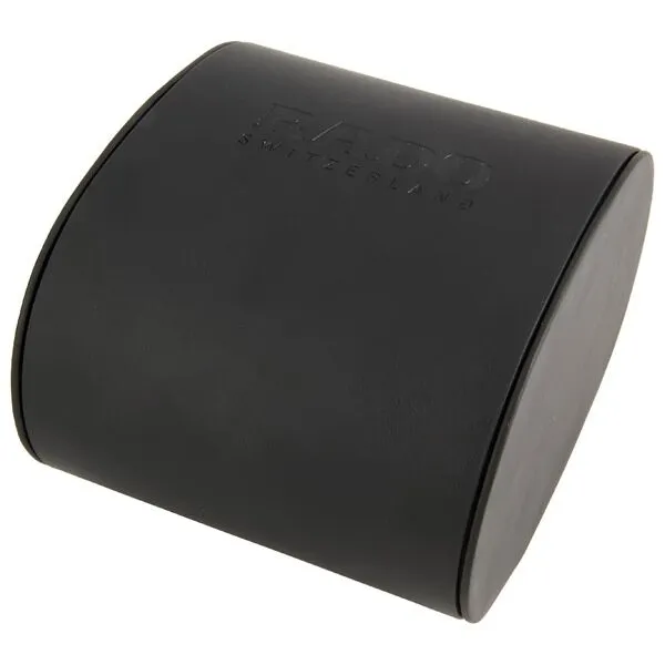 Rado Ceramica Small Black Dial Platinum Tone Ceramic Ladies Watch R21827232