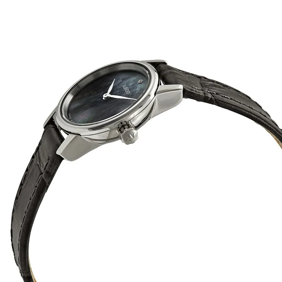 Rado Coupole Classic Black Mother of Pearl Dial Ladies Watch R22890925
