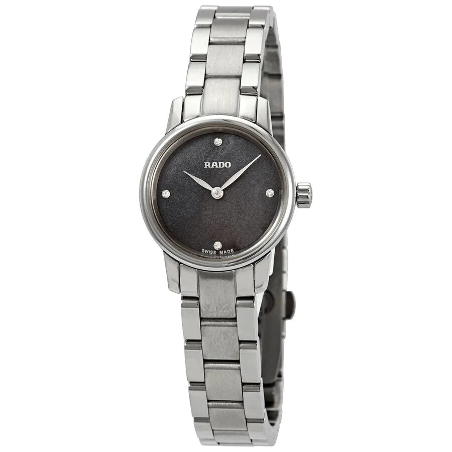 Rado Coupole Classic Black Mother of Pearl Dial Ladies Watch R22890963