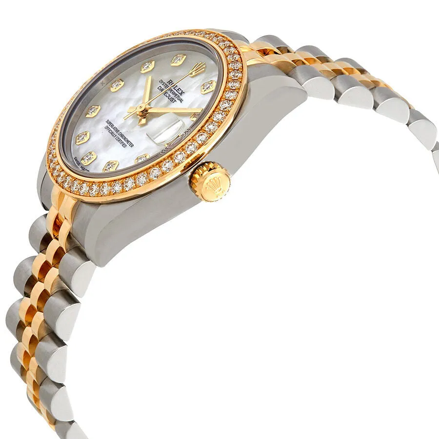 Rolex Datejust Lady 31 Mother of Pearl Dial Stainless Steel and 18K Yellow Gold Jubilee Bracelet Automatic Watch 178383MDJ
