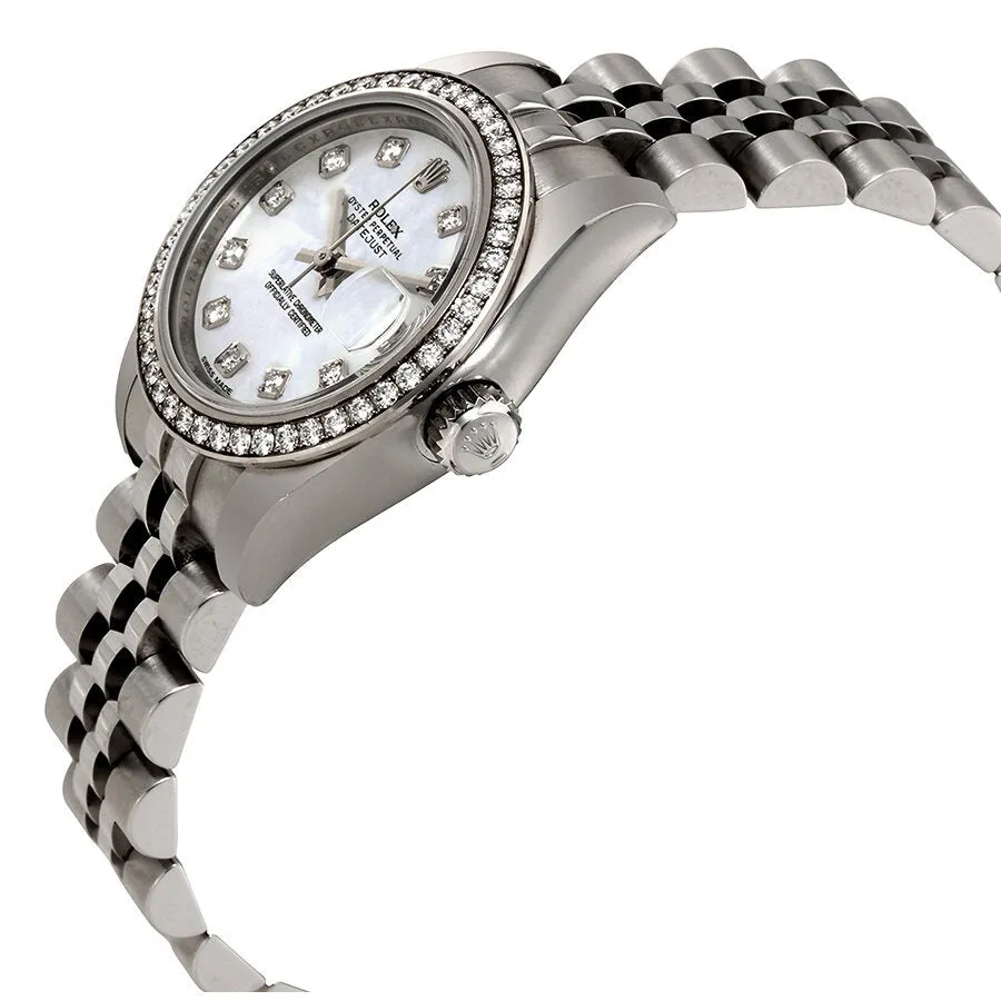 Rolex Lady Datejust 26 Mother of Pearl Dial Stainless Steel Jubilee Bracelet Automatic Watch 179384MDJ