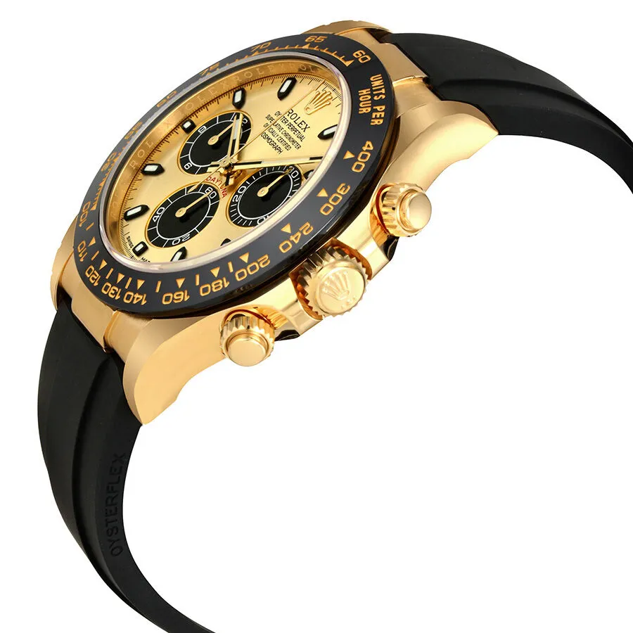 Rolex Oyster Perpetual Champagne Dial Automatic Men's Chronograph Watch 116518LN