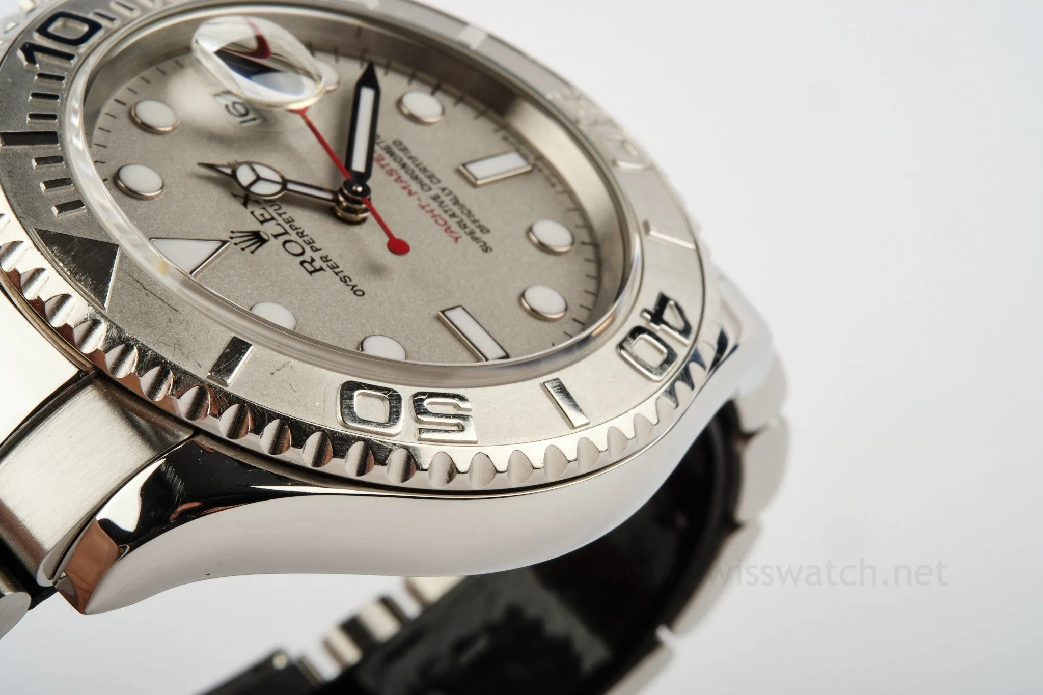 ROLEX YACHT-MASTER 16622 Platinum / Stainless Complete Set