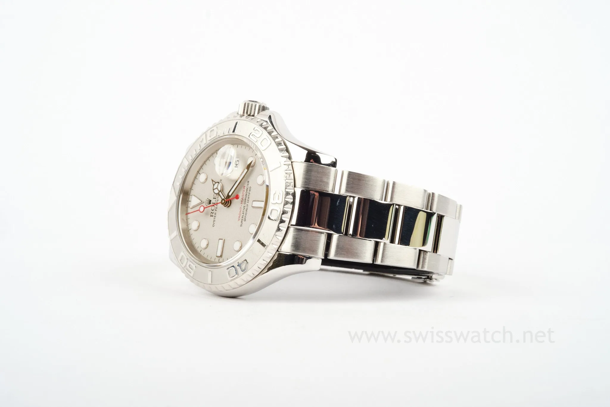 ROLEX YACHT-MASTER 16622 Platinum / Stainless Complete Set